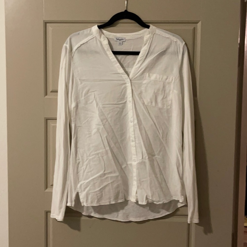 Splendid White Button Down - image 1